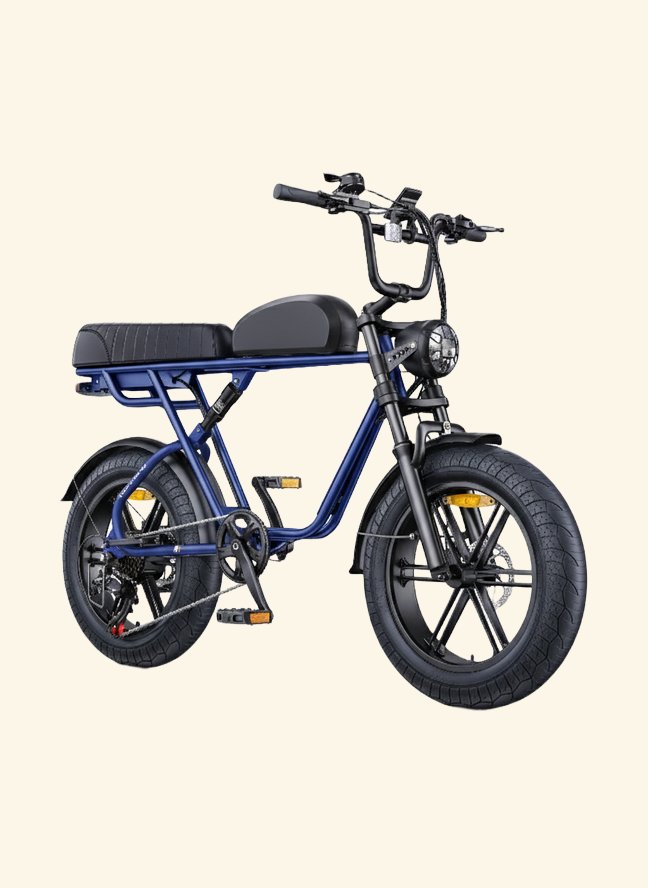 Fatbike Bi-place — vélo électrique fatbike 2 personnes pour couple ou parent et ado